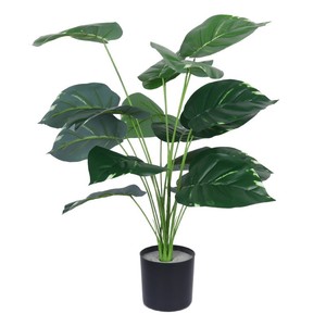 Planta Artificial de Alocasia en Maceta Dream Castle de 70 cm, Decoración de Interiores, Vegetación - Product Image 5