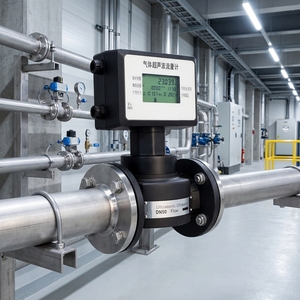 Transit Time Ultrasonic Gas <b>Flow</b> <b>Meter</b> 1.0% Accuracy 1.6MPa for High Pressure Natural Gas Pipeline Custody Transfer - Product Image 2