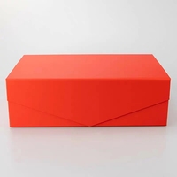 Boîtes d'emballage en papier pliables à verrouillage magnétique Boîtes cadeaux pliantes rigides de luxe avec couvercle magnétique
