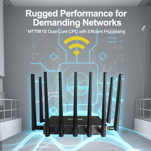 CPE Mesh WiFi 6 5G, Router 4G/5G de Doble SIM OpenWrt, 2 Ranuras M.2 USB <span class=keywords><strong>3.0</strong></span> para IoT Industrial y Conexión de Respaldo - Product Image 3