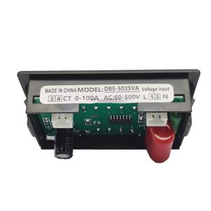 Voltmètre numérique <span class=keywords><strong>Dl85</strong></span> à double affichage Led Ac60-500v voltmètre ampèremètre 0-100a voltmètre à panneau numérique - Product Image 5