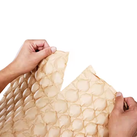 100% bulle de coussin d'air de papier Kraft biodégradable pour l'emballage rouleau de papier d'emballage de Film de bulle d'air de papier compostable