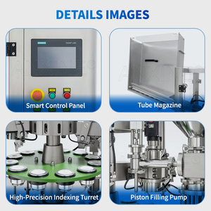 Macchina Automatica ad Alta Velocità CNF-80A per Riempimento e Sigillatura di Tubi in Plastica per Prodotti Viscosi, Paste, Emulsioni, Gel e Fluidi - Product Image 5