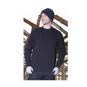 Maglie - 799DN S Kasual-Team - Colore: Blu - Tessuto a maglia semplice con interno in pile per comfort e calore. - Product Image 3