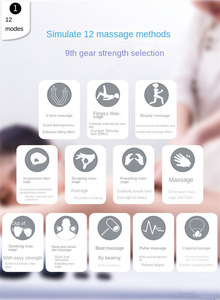 Rouleau de massage facial anti-âge à micro-courant en ABS, <span class=keywords><strong>appareil</strong></span> électrique <span class=keywords><strong>pour</strong></span> le <span class=keywords><strong>visage</strong></span>, 12 modes, lifting professionnel 4D <span class=keywords><strong>du</strong></span> cou <span class=keywords><strong>pour</strong></span> la maison - Product Image 6
