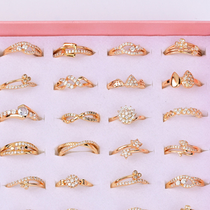 Wholesale Non Fade Custom Wedding <strong>Ring</strong> <strong>Set</strong> 18K <strong>Gold</strong> Plated Engagement 5A Cubic Zirconia Jewelry <strong>Ring</strong> <strong>Set</strong> - Product Image 1