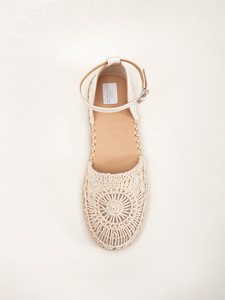 Nuevas <span class=keywords><strong>sandalias</strong></span> de verano con punta cerrada para mujer, <span class=keywords><strong>sandalias</strong></span> informales con <span class=keywords><strong>plataforma</strong></span> <span class=keywords><strong>plana</strong></span> de cuerda de cáñamo, alpargatas - Product Image 2