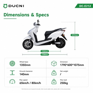 มอเตอร์ไซค์ Oem 2000w ความเร็ว 65 กม./ชม. ระยะทางวิ่ง 60 ถึง 70 กม. - Product Image 5