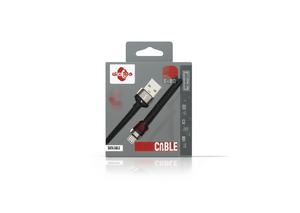 Cavo dati Sage Micro USB con rivestimento in nylon e conduttore in rame puro per cellulare - Product Image 1