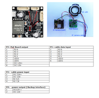 Modules PoE SDAPO PM3812AT Haute Efficacité 25,5W 10M/100M Kits NVR 4K Caméra IP de Sécurité Haut-parleur Module PoE PD pour PTZ 6 Pouces