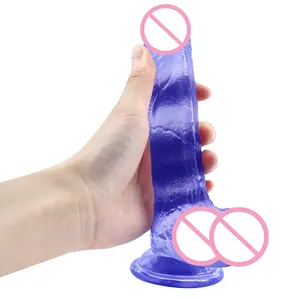 Estimulación del clítoris de la vagina Pene realista Anal Butt Plug Producto sexual para adultos Consoladores para hombres Anal Tamaño real - Product Image 1