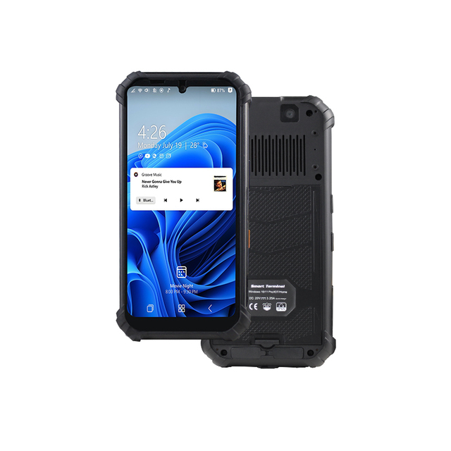 Oem 6.5 Inch Industrial Handheld Pda Windows With Removable Battery 1d/2d Barcode Scanner Optional 4g Lte Nfc Reader Terminal