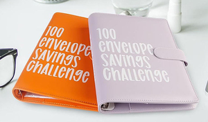 YY 2026 A5 PU Budget Binder Cash Envelope Planner Loose Leaf Saving Challenge Notebook Organizer - Product Image 3