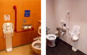 Silla Plegable de Plástico para Bebé, Diseño Ergonómico Redondeado, Montada en la Pared, para Baño de Hotel - Product Image 6