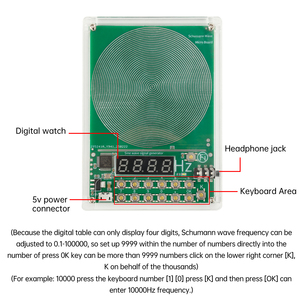 Regulador de Voltaje de Onda Sinusoidal Ajustable de 5V CC, 0.01-100000Hz, Paquete TQFP, Generador de Ultra Baja Frecuencia, Resonador G60 - Product Image 3