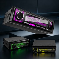 Autoradio universel 1 Din 8 RCA DSP Lecteur MP3 Égaliseur 31 bandes AUX USB SD Bluetooth Mains libres 12V