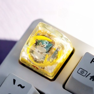 Keycap artisanal en résine imprimé en 3D, Snorlax, usinage CNC, pour clavier mécanique - Product Image 3