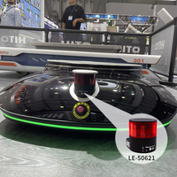Capteur Lidar de sécurité NPN TCP/IP LE-50621 RU 360 degrés 50m, scanner de détection laser Siemens pour chariot élévateur, montage manuel