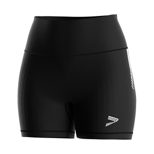 Ensemble de sport minimaliste pour femme : haut court de course et short de compression à maintien pour tapis roulant et course en extérieur - Product Image 5