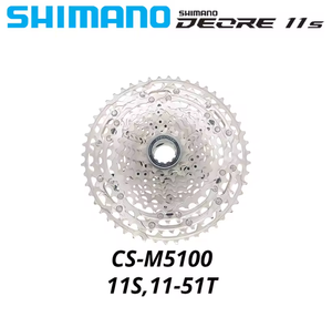 Casete Shimano <span class=keywords><strong>Deore</strong></span> <span class=keywords><strong>M5100</strong></span> de 11 Velocidades, Rueda Libre para Bicicleta de Montaña MTB, 11 Velocidades, 11-42T, 11-51T, Piezas de Bicicleta - Product Image 2