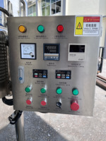 Cuve de mélange à double enveloppe de 100 L pour petite production, machine de fabrication de shampoing de niveau d'entrée, cuve de mélange et d'homogénéisation à chauffage par enveloppe