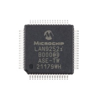 Controlador Esclavo EtherCAT LAN9252I/PT, IC con Doble PHY Ethernet de 100Mbps, Automatización Industrial, 64TQFP, Red Integrada