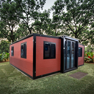 ชุดโครงสร้างแผงแซนวิช ดีไซน์ทันสมัย ระบายอากาศได้ดี บ้านคอนเทนเนอร์สำเร็จรูปสำหรับใช้งานกลางแจ้ง ขนาด 20 ฟุต/40 ฟุต - Product Image 6