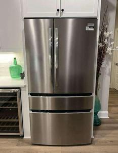 Hot Sales 2-Door Top Freezer American <b>Fridge</b> 300-349L Auto-Defrost <b>Compressor</b> Grade 1 Energy Efficient Freestanding Household Ho - Product Image 1