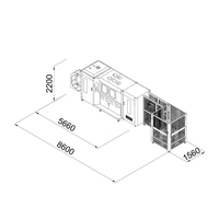 Machine de ressort de poche de matelas de LR-PS-D200 d'enroulement de production automatique à grande vitesse CNC