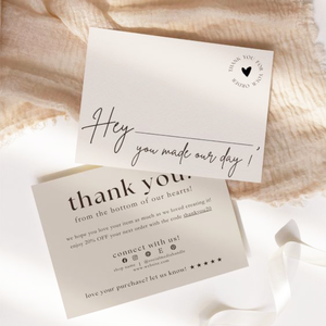 High Quality Custom Low Moq Business Card <strong>Thank</strong> <strong>You</strong> Card Greeting Card Printing - Product Image 3