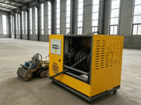 Robot hydraulique submersible pour tuyaux