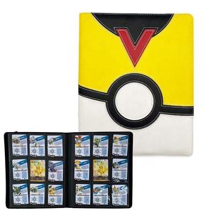 Album pour cartes de jeu pokemon, boîte en cuir pour stocker les cartes de jeux, 360 cartes, possibilité de vente en gros - Product Image 3