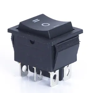 waterproof marine Kcd2-203 (On)-Off-(On) Dpdt Momentary T125 12v rocker switch on and off switch