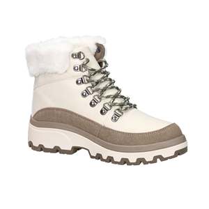 Armata Di Mare Donna Anfibi AM240 Panna Combat <b>Boots</b> Winter Warm <b>Fur</b> <b>Lined</b> Waterproof Hiking Style - Product Image 6
