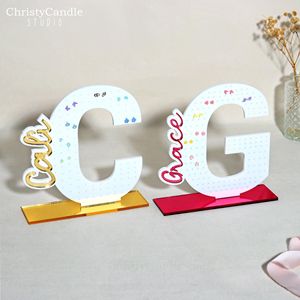 Venta al por Mayor de Fábrica: Soporte de Acrílico Ecológico Personalizado para Pendientes, Exhibidor de <span class=keywords><strong>Joyas</strong></span> de Fácil Montaje, Regalos Personalizados con Nombre - Product Image 2