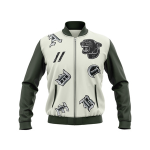 Blousons bomber personnalisés de qualité supérieure pour hommes, design unique tendance, blousons bomber à fermeture éclair personnalisés par sublimation. - Product Image 4