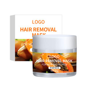 Private Label Painless Intimate Sensitive Areas Hair Removal <b>Mask</b> Body Hair Removal Cream for <b>Men</b> - Product Image 2