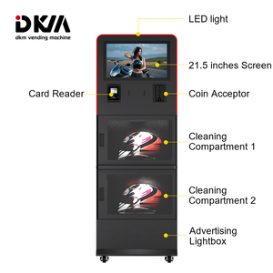 Dkm giá rẻ tự động xe máy xe đạp Mũ bảo hiểm kép khô sạch Nhà cung cấp Mũ bảo hiểm khử trùng sạch vệ sinh máy bán hàng tự động - Product Image 4