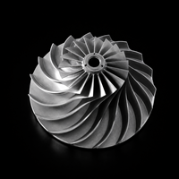 Rotor de Turbina Integrado Impreso en 3D de Metal para Sistemas Aeroespaciales y de Energía de Alta Velocidad