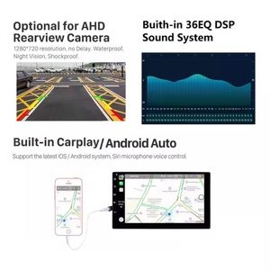 Navihua Tesla Style Screen for Ford F150 2015-2020 Carplay Car Stereo Radio GPS Navigation Smart Radio Android <b>Player</b> Navigation - Product Image 5