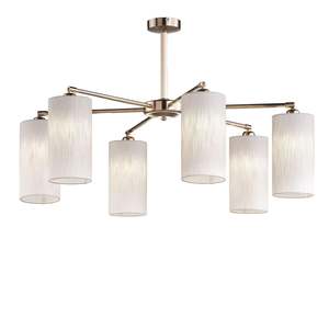 <span class=keywords><strong>Lampadario</strong></span> in vetro lineare moderno americano di lusso finitura oro con 12 <span class=keywords><strong>sfere</strong></span> di vetro bianco per la cucina soggiorno e corridoio - Product Image 3