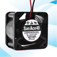 Sanyo 109P0405H301 DC5V 0,68A 4028 Leiser Server-Lüfter mit hohem Luftstrom und Kunststoffflügeln, 4 cm