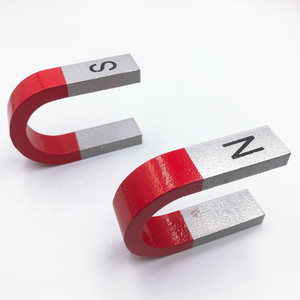 Imanes de Alnico en forma de herradura para la enseñanza de experimentos de física educativa - Product Image 1