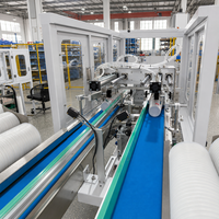 Machine d'emballage numérique automatique pour gobelets PET avec compteur pour l'emballage à grande vitesse de gobelets en plastique jetables à quantité prédéfinie, qualité alimentaire
