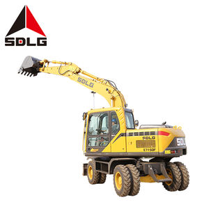 Excavadora Hidráulica SDLG E7150F de Bajo Consumo, Económica, con Cucharón de 0.6m3, Excavadora de Ruedas de 15 Toneladas, Hidráulica, en Venta, Excavadora Usada Barata - Product Image 6