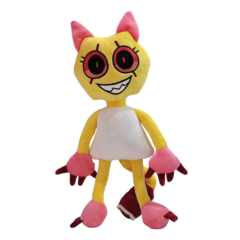 Pink-eared yellow doll-35 cm-120 g