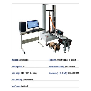 Pet Leash Zug prüfmaschine Pet Leash <span class=keywords><strong>Pull</strong></span> Force Tester Hunde leine Festigkeit prüfgeräte Haltbarkeit Zug prüfgerät - Product Image 4