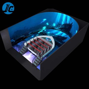 Simulador de Montaña Rusa 9D VR con Plataforma de Movimiento para Cine, Juego de Realidad Virtual Interactivo para Interiores - Product Image 1
