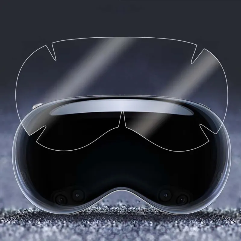 Cho Apple Vision Pro không gian Hệ điều hành cảm biến siêu rõ ràng Slim mềm TPU Hydrogel phim bảo vệ cho Apple Vision Pro