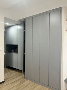 Mueble Zapatero Moderno de Madera Maciza, Tamaño Personalizado, Muebles de Salón para Villa, Hotel, Apartamento, Protección Ambiental - Product Image 3